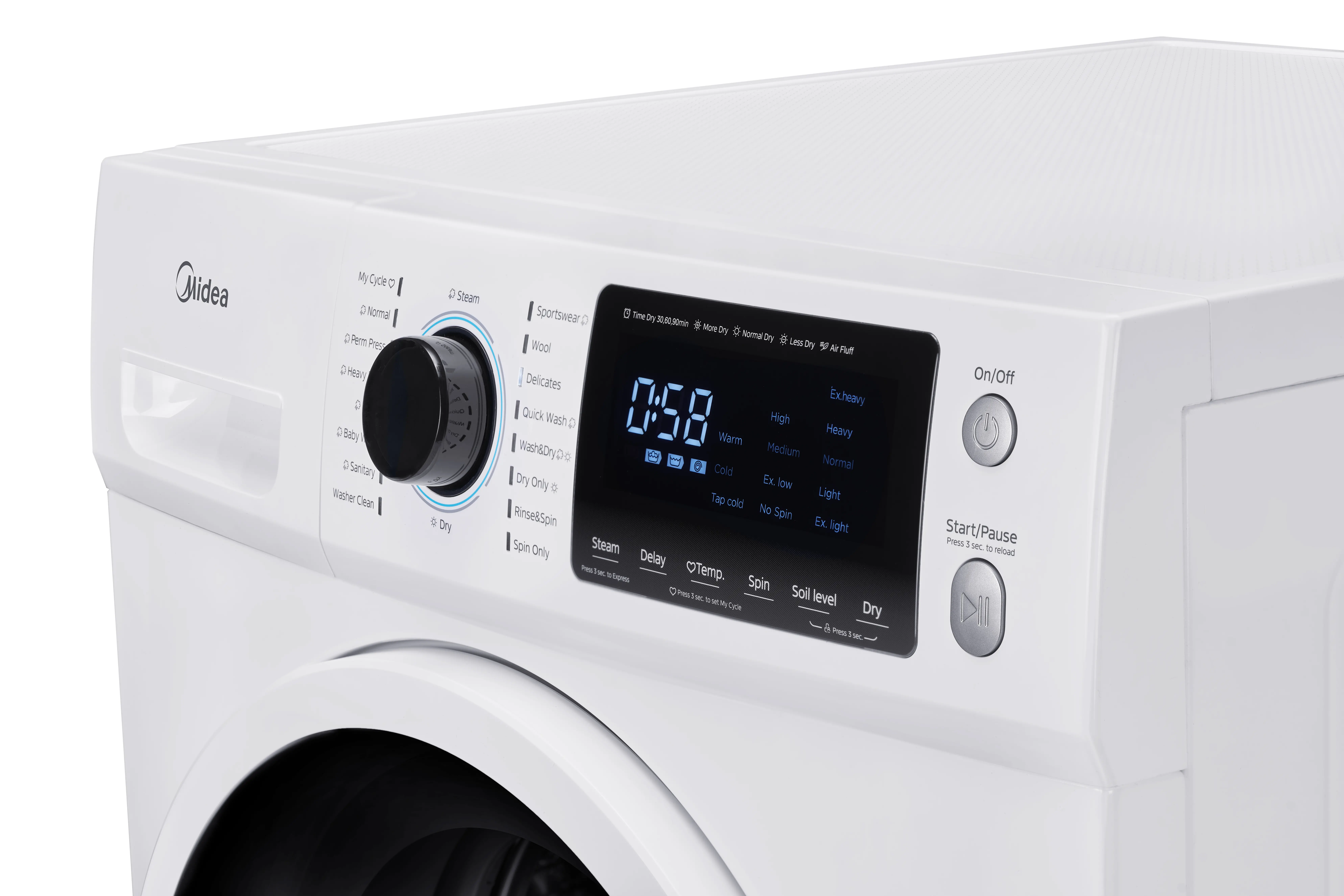 2.7 cu. ft. All-in-One Washer & Dryer Combo MLC27N3AWW