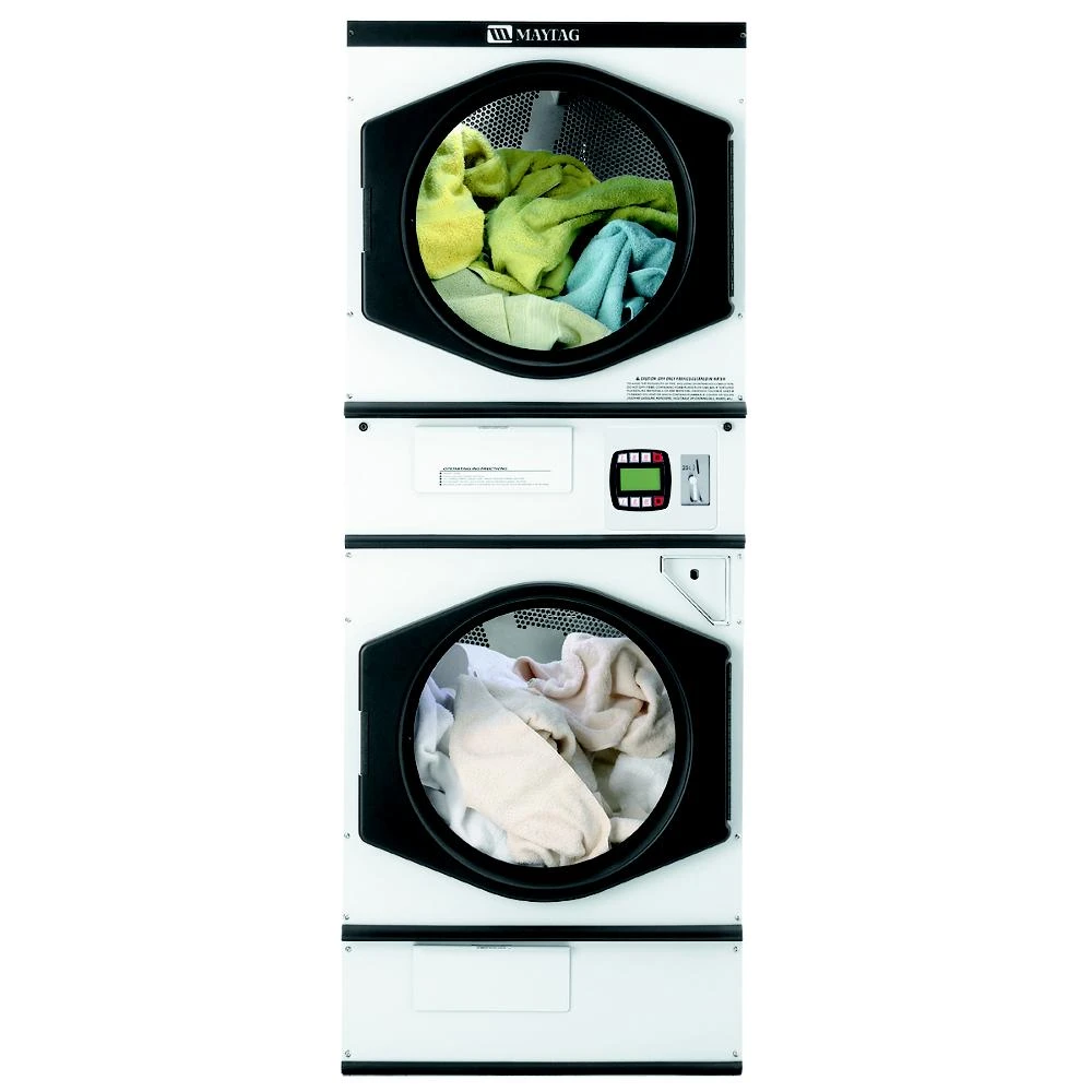 Commercial Multi-Load Stack Dryer MLG31PCCWW