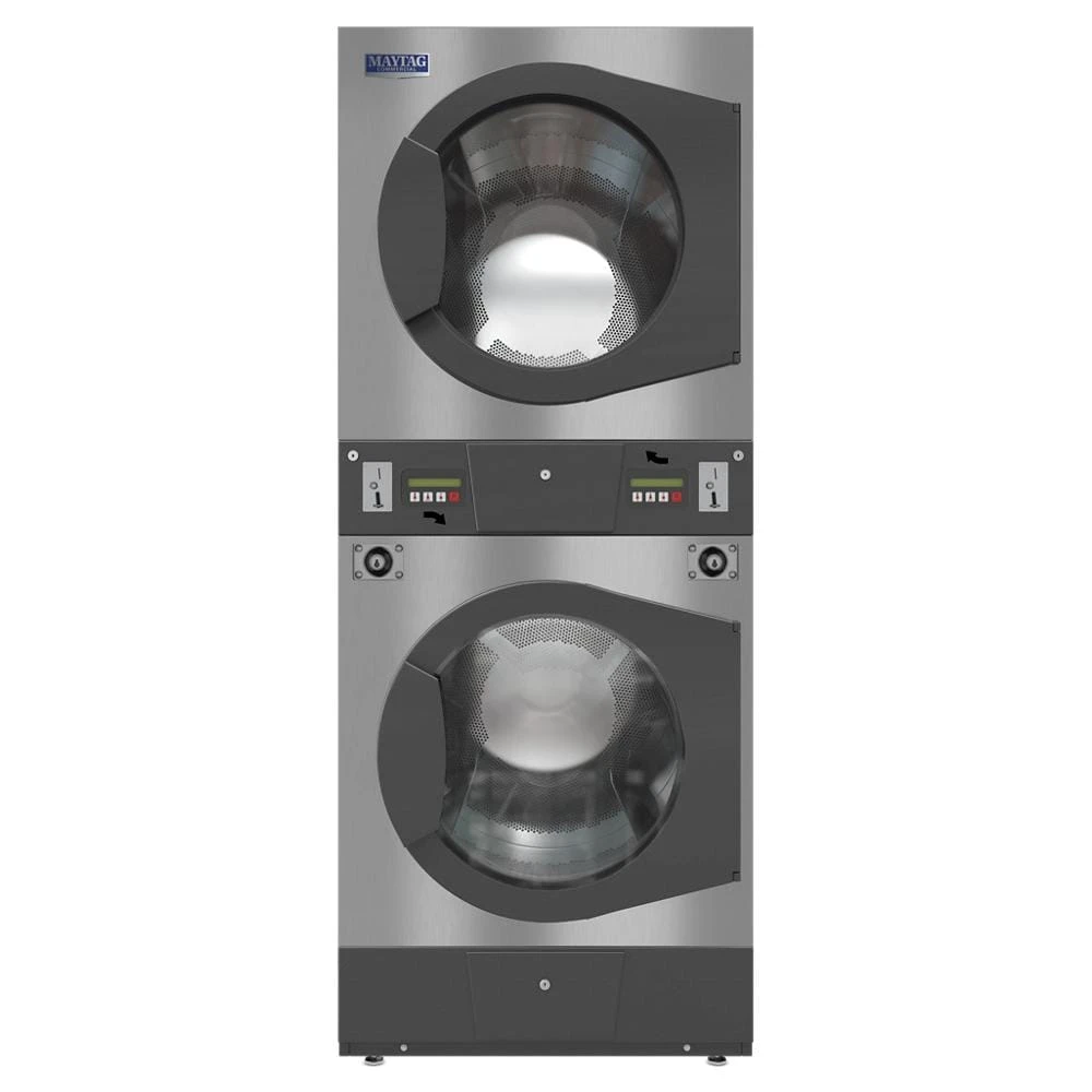 Advantage Multi-Load Stack Dryer - 30lb Vended MLG36PDAWS