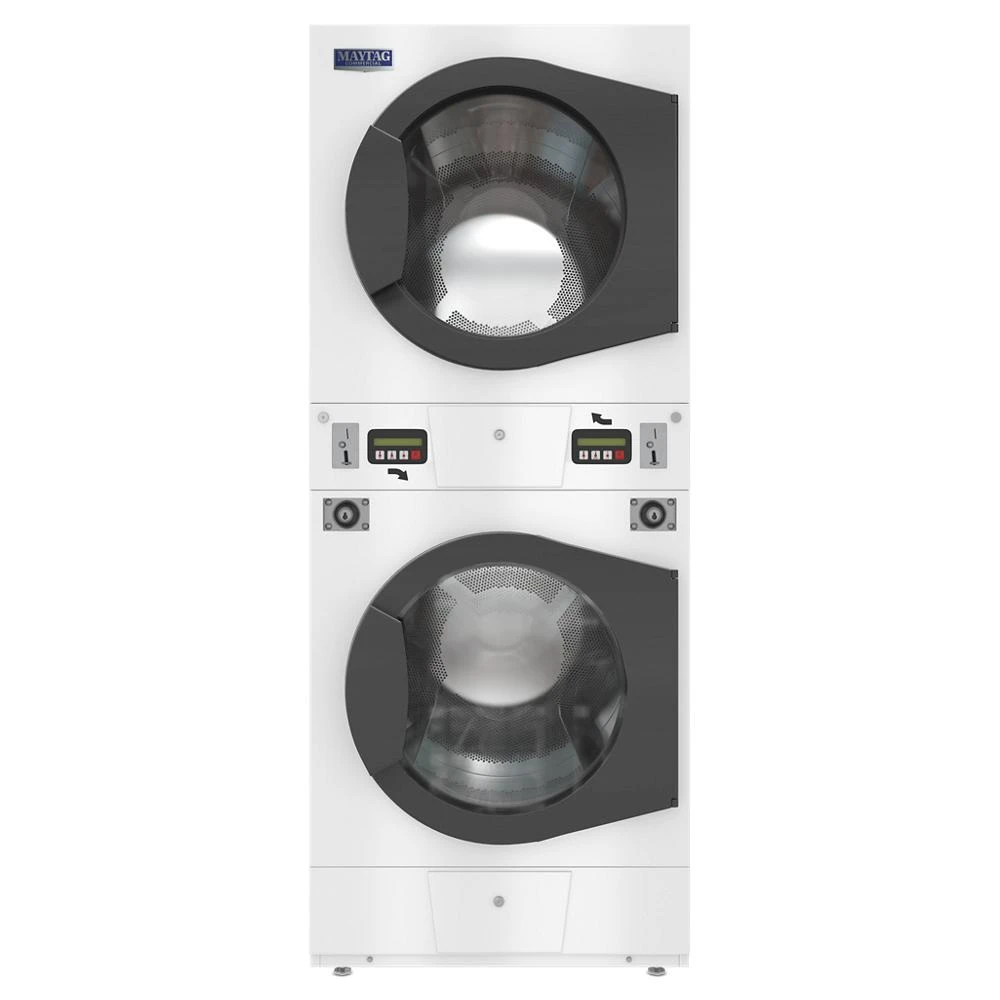 Advantage Multi-Load Stack Dryer - 30lb Vended MLG36PDAWW