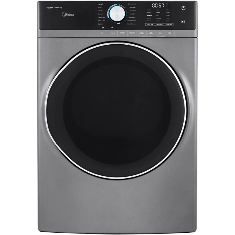 8.0 Cu. Ft. Capacity Front Load Gas Dryer Graphite Steel MLG52S7AGS