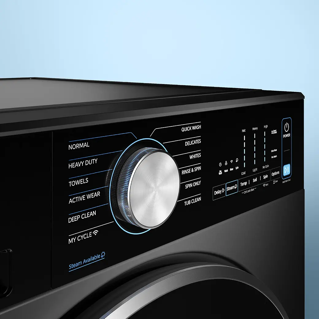 2.7 cu. ft. Compact Front Load Washer (Charcoal Grey) MLHW27S7BCG