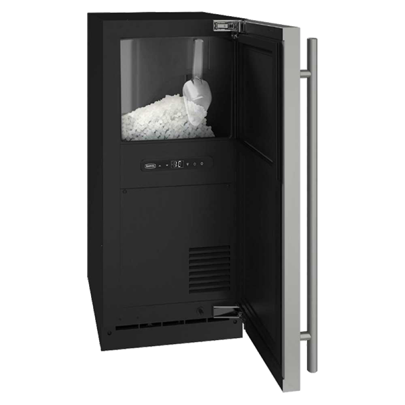 15-In Built-In Nugget Ice Machine MLNP115SS01B, product image 3 of 4