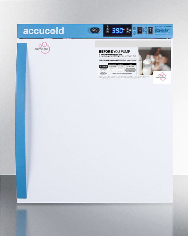 1 Cu.Ft. Countertop MOMCUBE® Breast Milk Refrigerator MLRS1MC