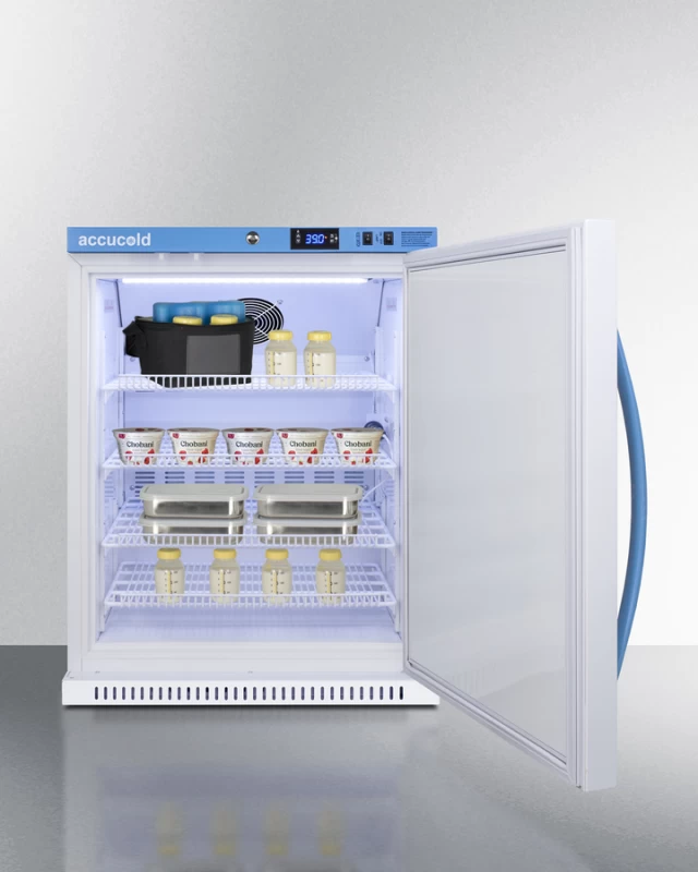 6 Cu.Ft. MOMCUBE® Breast Milk Refrigerator, ADA Compliant MLRS62BIADAMC