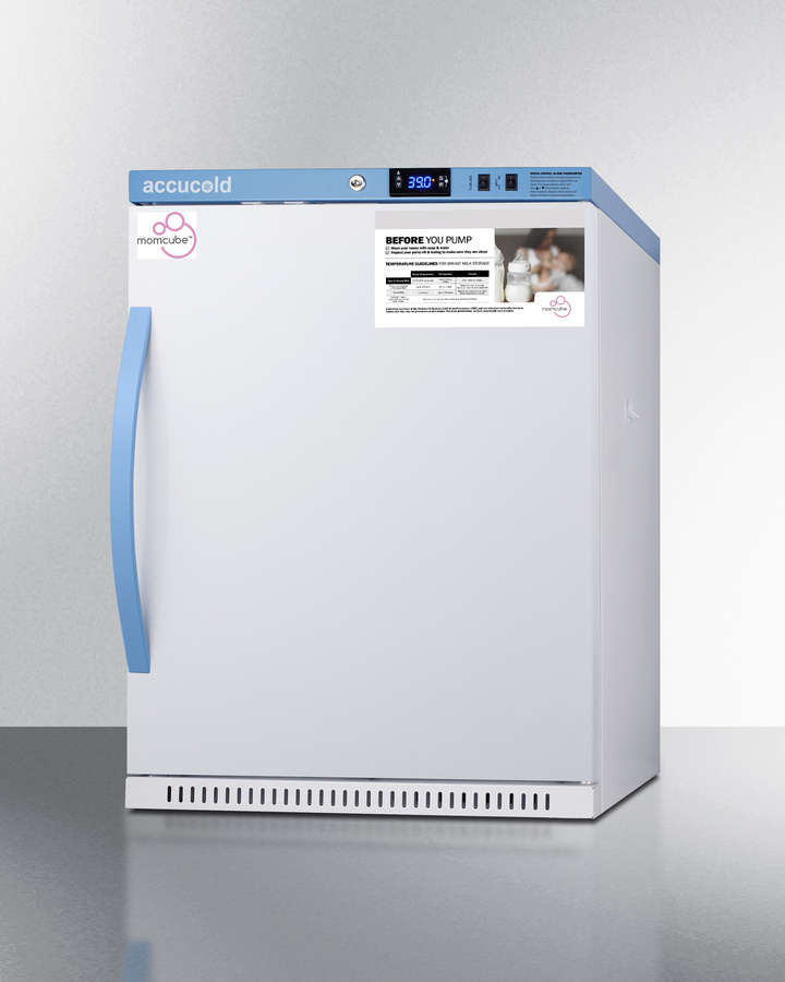 6 Cu.Ft. MOMCUBE® Breast Milk Refrigerator, ADA Height MLRS62BIADAMCLK
