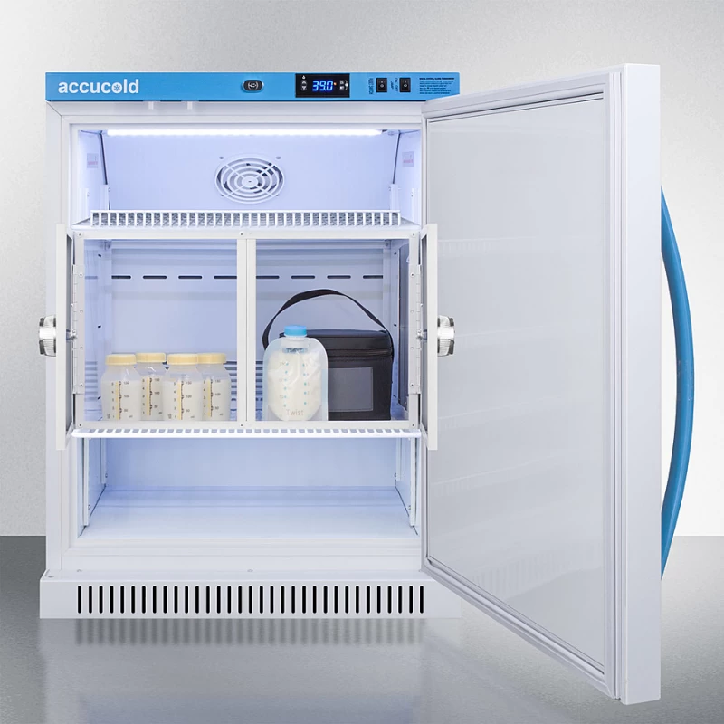 6 Cu.Ft. MOMCUBE® Breast Milk Refrigerator, ADA Height MLRS6MCLK