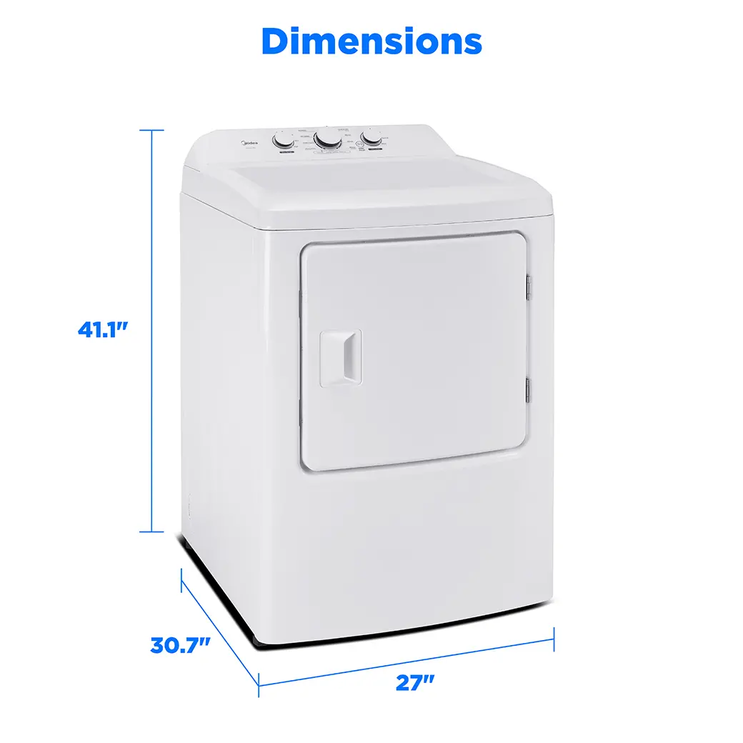 7 cu. ft. Front Load Electric Dryer MLTE39N1AWW
