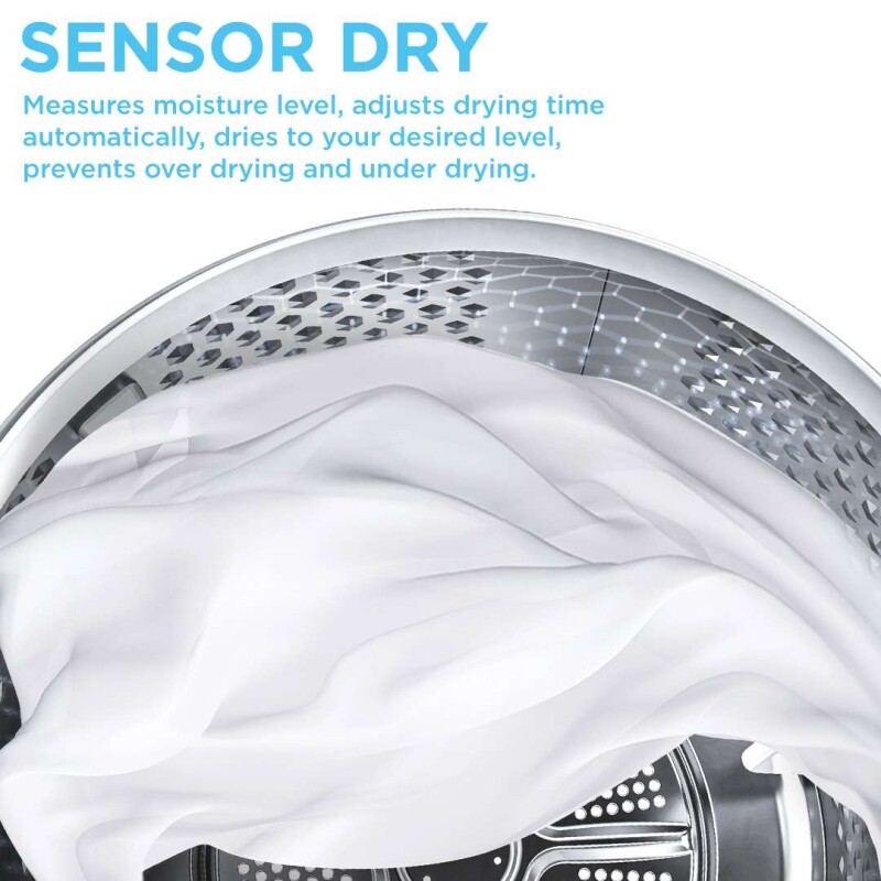 7.0 CF Electric Dryer, Sensor Dry MLTE45N4BWW