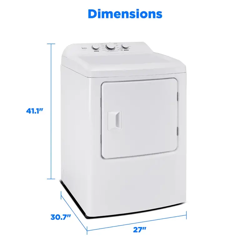 7 cu. ft. Front Load Gas Dryer MLTG39N1AWW