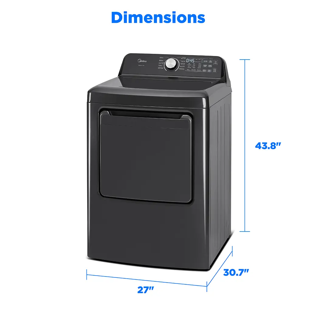 7.0 cu. ft. Smart Gas Dryer MLTG45N4BMG