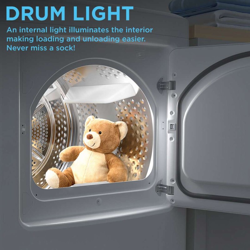 7.0 cu. ft. Smart Gas Dryer MLTG45N4BWW