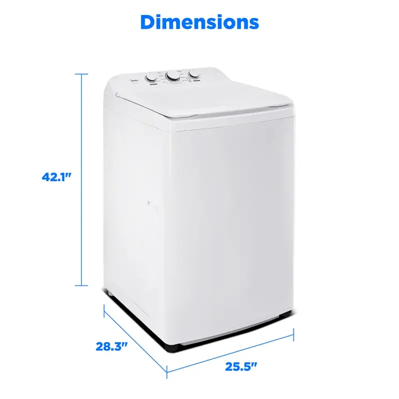 3.9 cu. ft. Top Load Washer MLTW39A1AWW