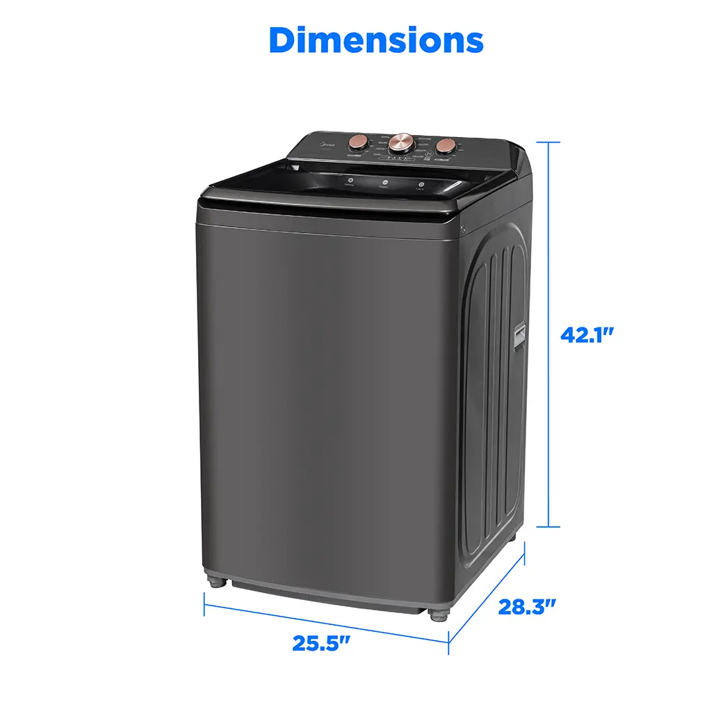 4.1 cu. ft. Top Load Washer (Metallic Grey) MLTW41A1BMG