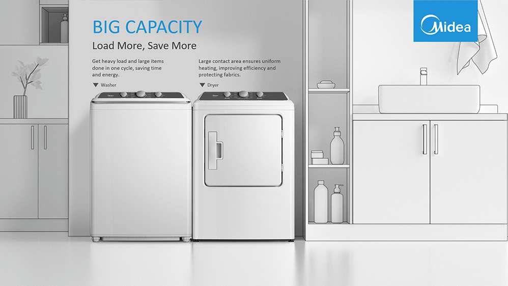 4.1 cu. ft. Top Load Washer (White) MLTW41A1BWW