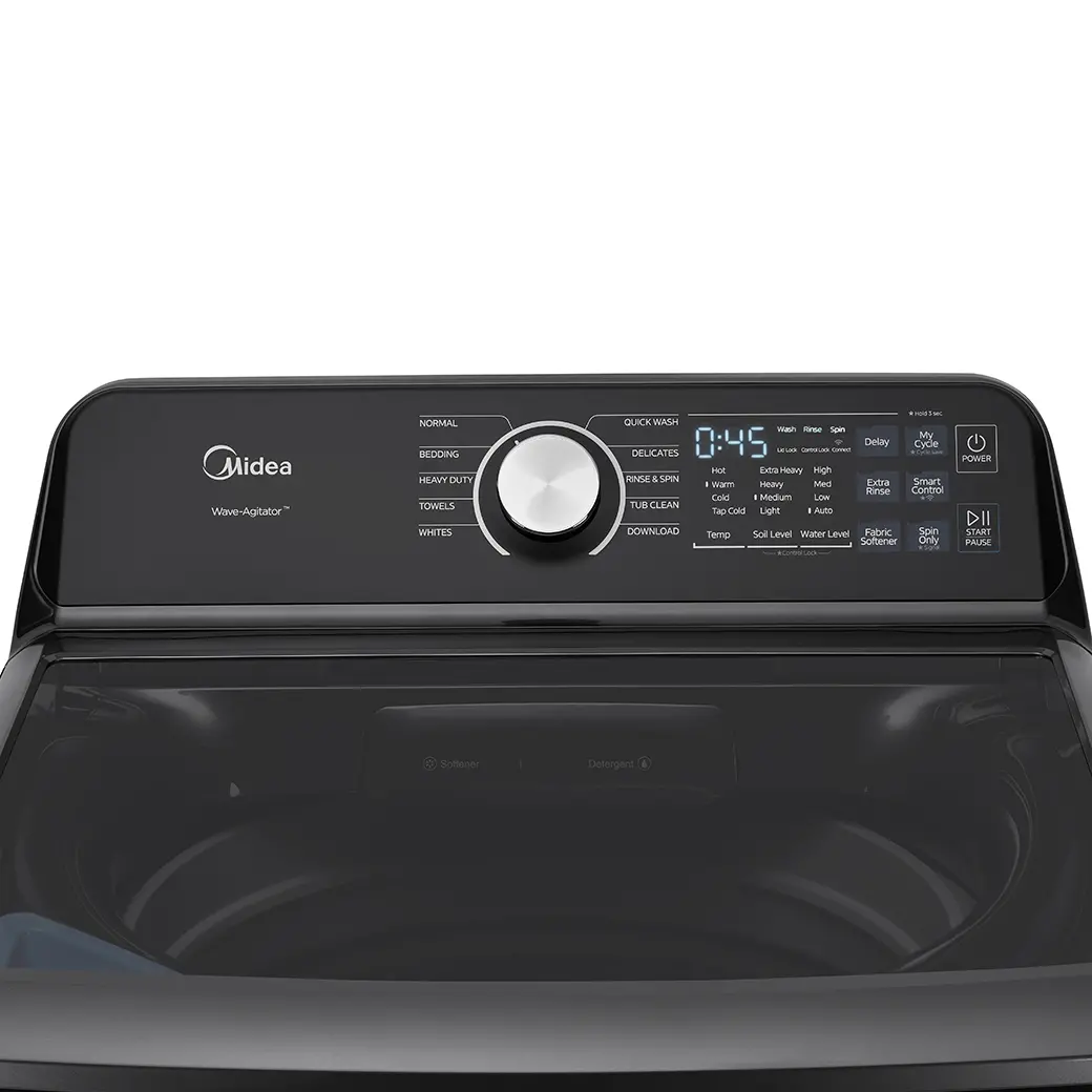 4.4 cu. ft. Smart Top Load Washer with Power Wave 360° Agitator™ (Metallic Grey) MLTW44A4BMG