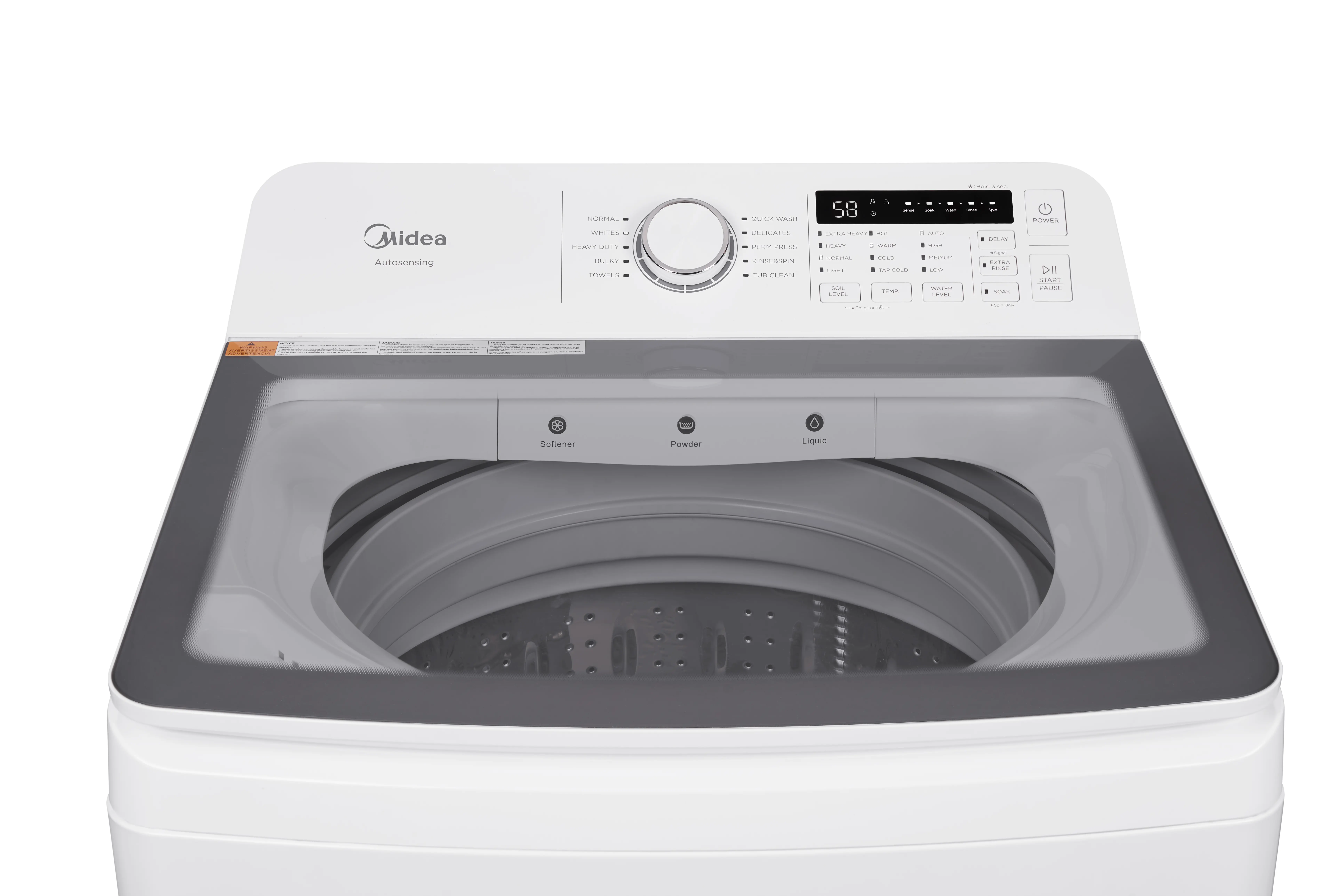 4.5 cu. ft. Top Load Washer with Wave-Impeller MLTW45M1AWW