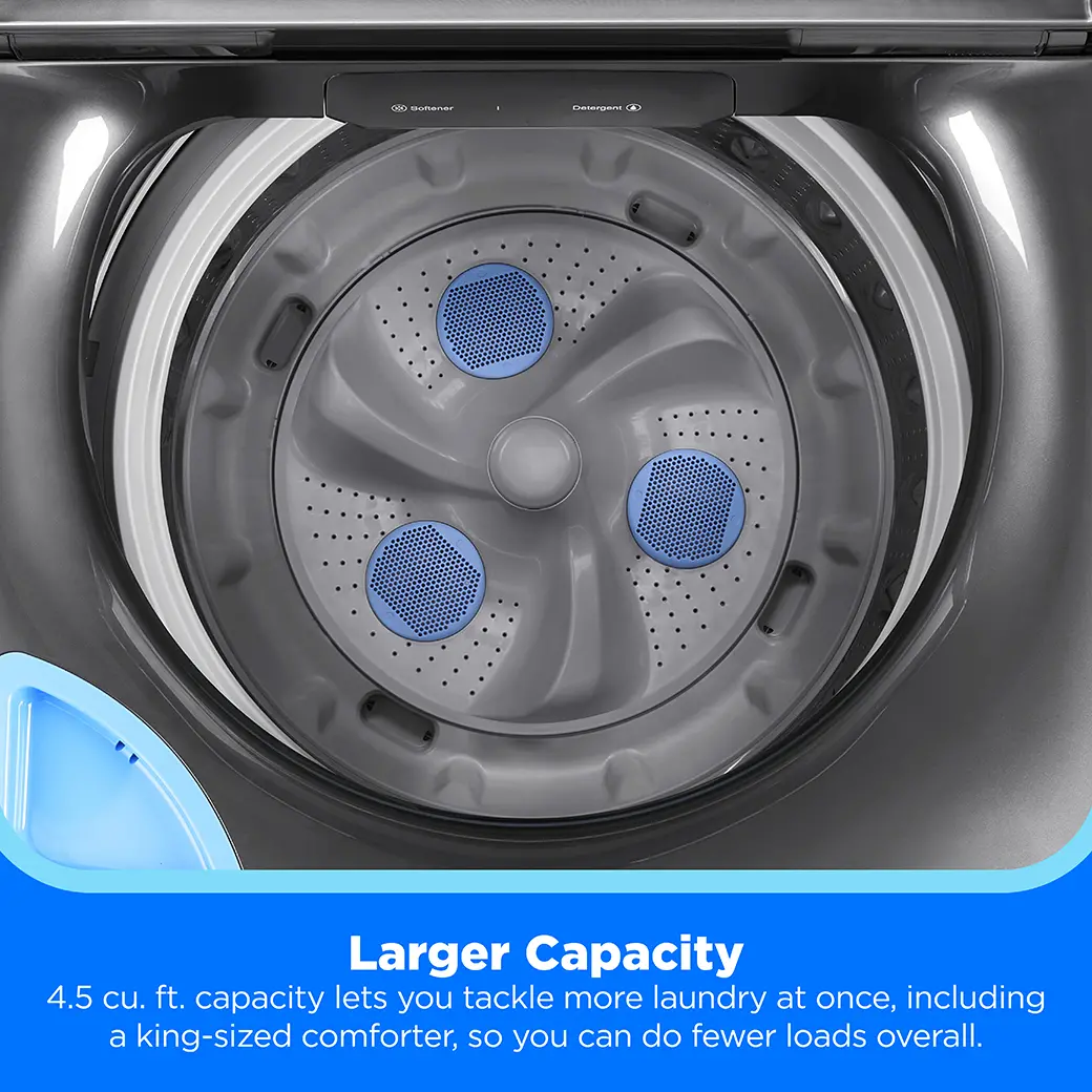 4.5 cu. ft. Smart Top Load Washer with Power Wave Impeller™ MLTW45M4BMG