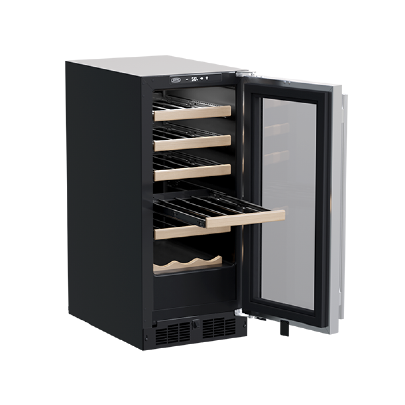 15-In Built-In Single Zone Wine Refrigerator With Wine Cradle MLWC115SG01A