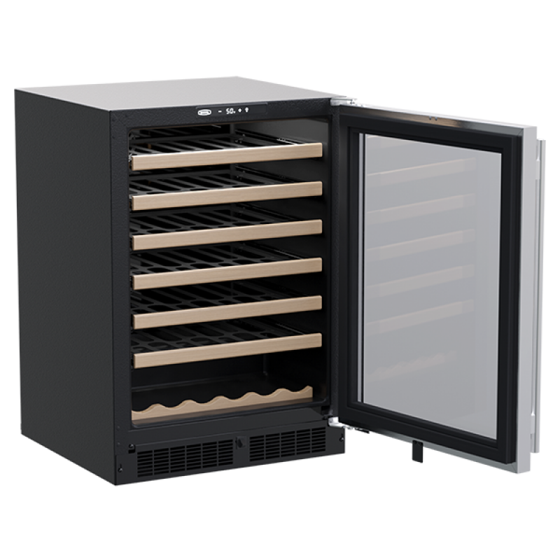 24-In Built-In Single Zone Wine Refrigerator With Wine Cradle MLWC124SG01A