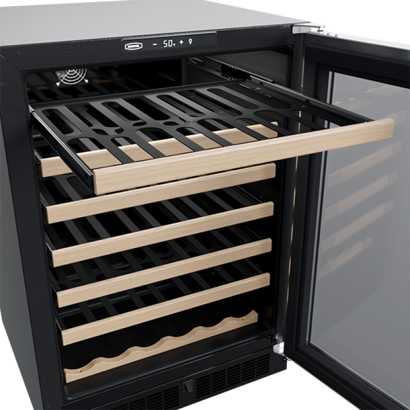 24-In Built-In Single Zone Wine Refrigerator With Wine Cradle MLWC124SG01A