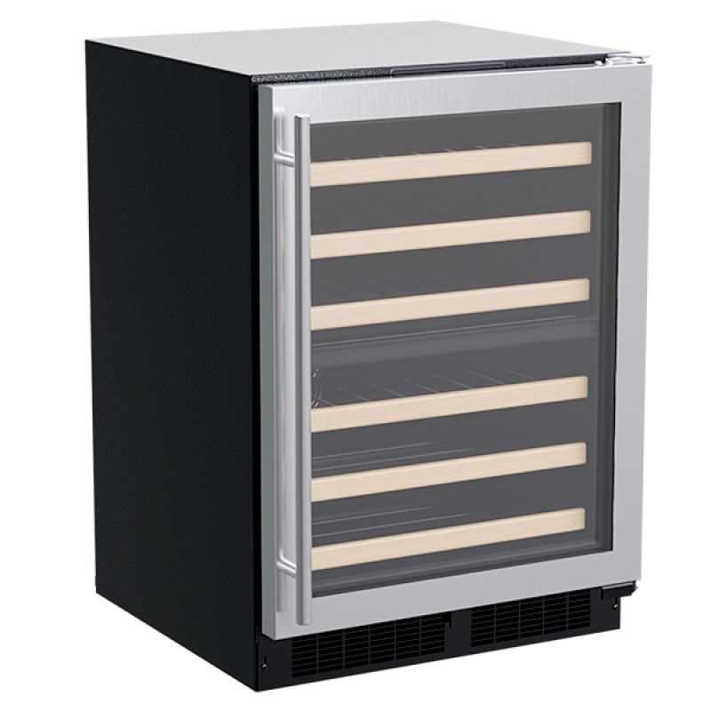 24-In Built-In High-Efficiency Dual Zone Wine Refrigerator MLWD224SG01A