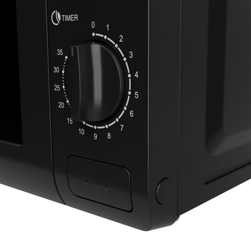 Avanti Microwave Oven with Mechanical Dials, 0.7 cu. ft. MM07V1B, product image 7 of 7