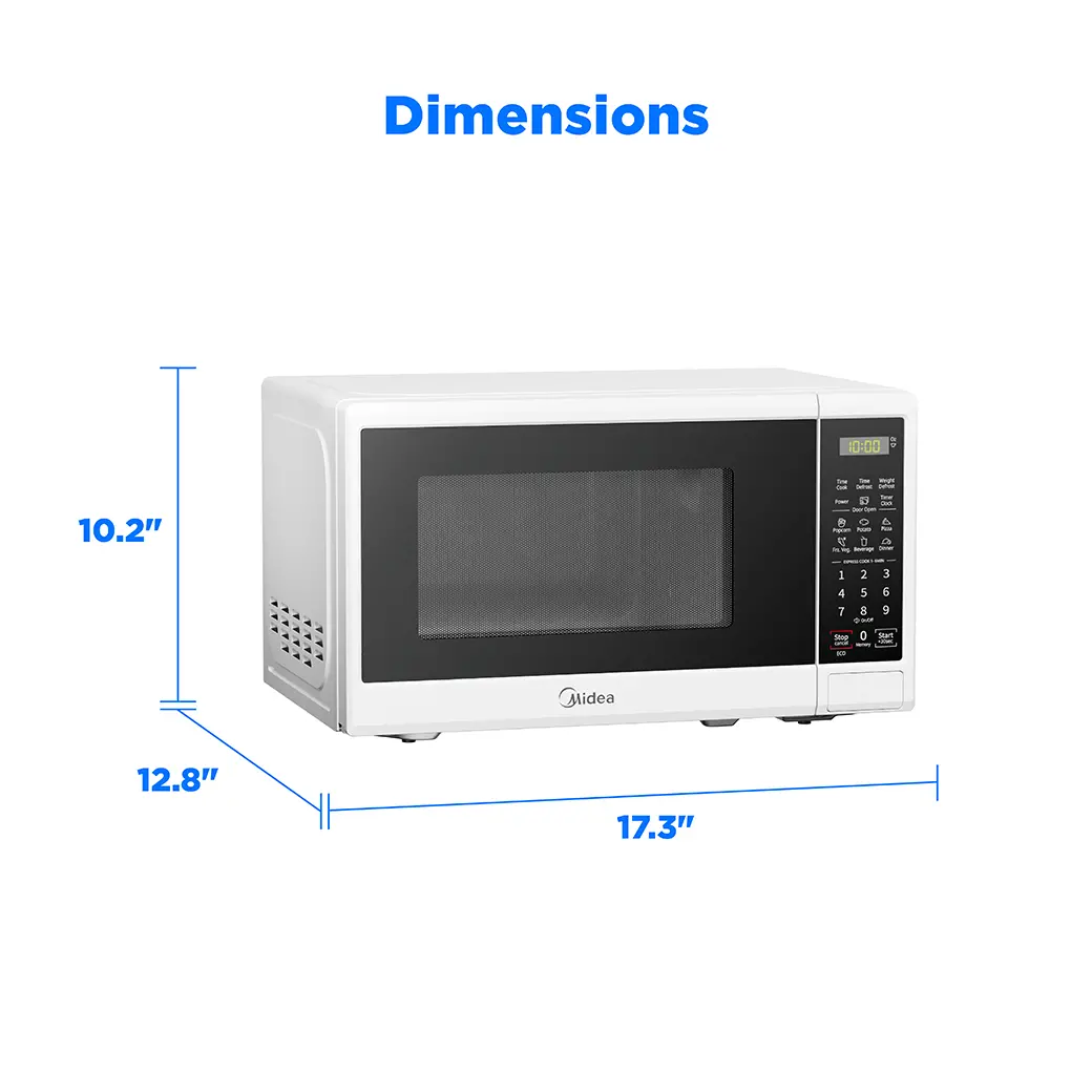 0.7 cu ft Countertop Microwave Oven MMC07S2AWW