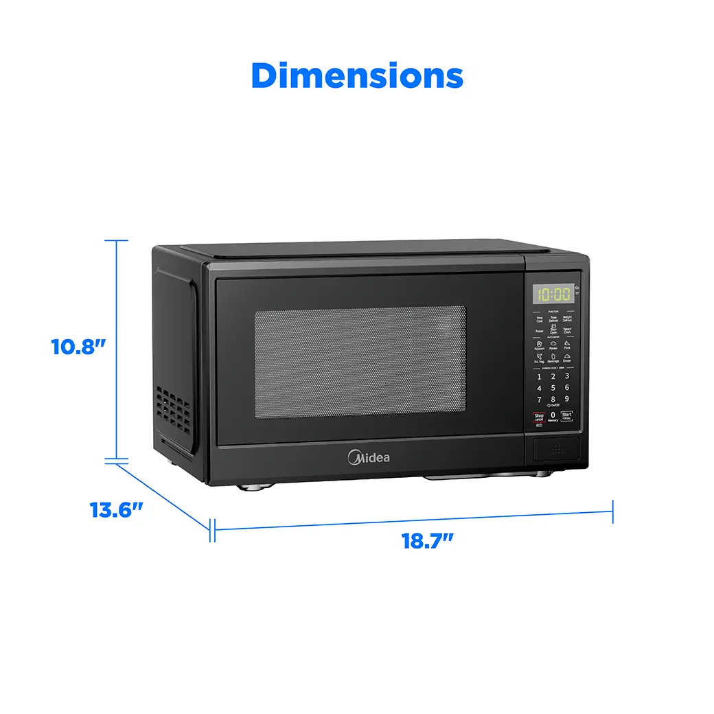 0.9 cu ft Countertop Microwave Oven MMC09S2ABB