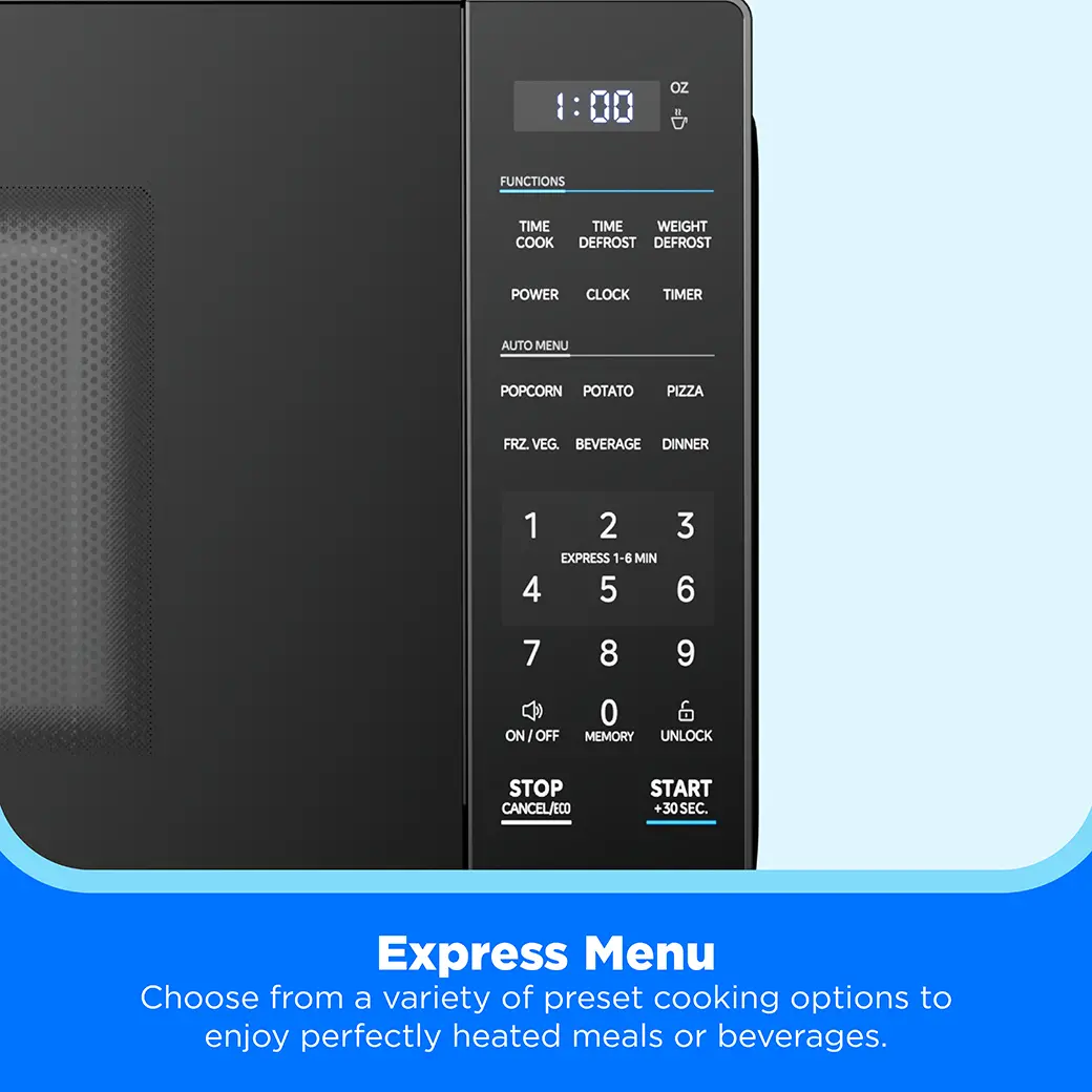 0.9 cu. ft. Countertop Microwave Oven - (Black) MMC09S2BBB