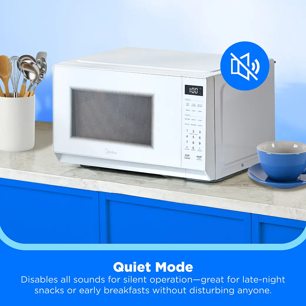 0.9 cu. ft. Countertop Microwave Oven (White) MMC09S2BWW