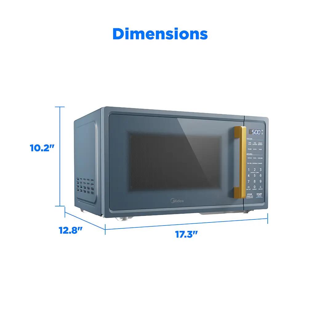 0.9 cu. ft. Countertop Microwave Oven (Midnight Blue) MMC09S5ABM