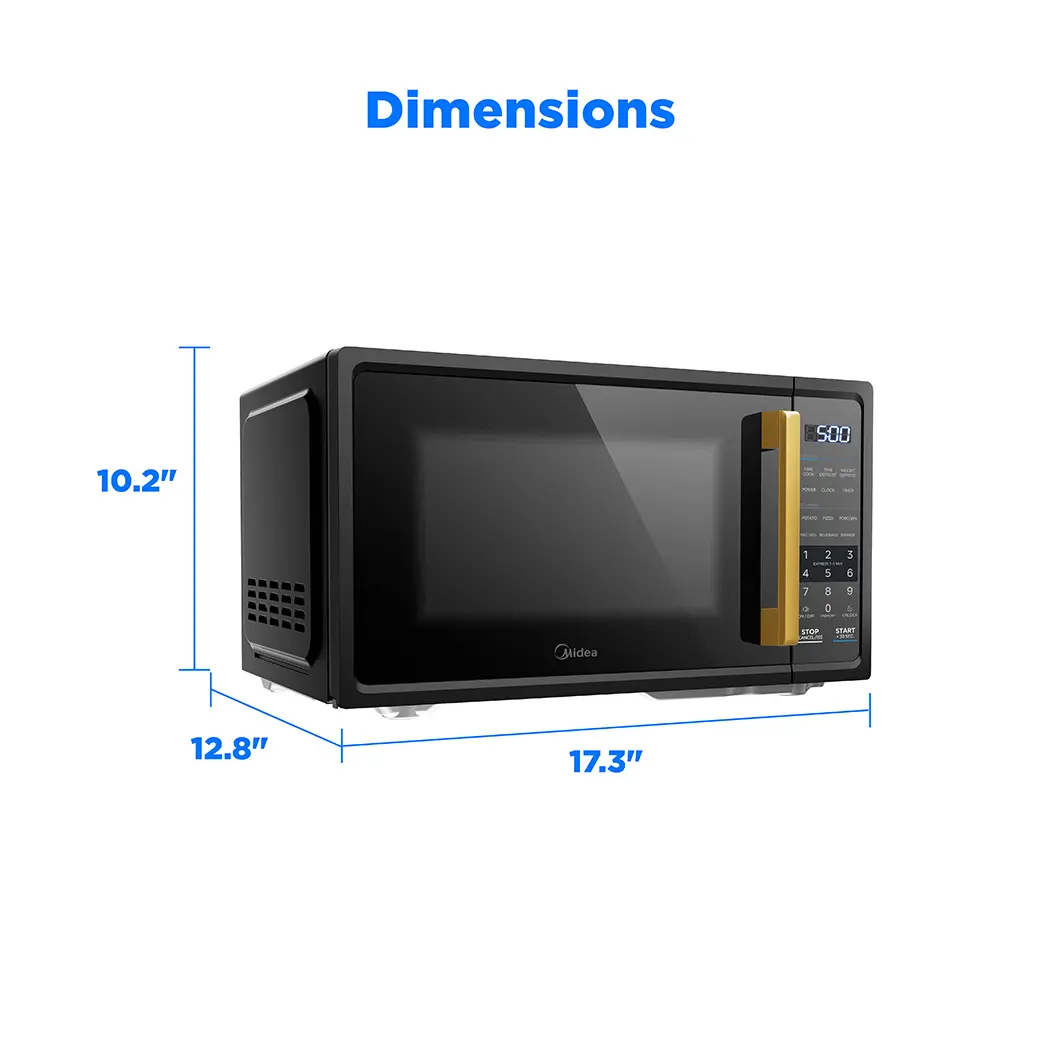 0.9 cu. ft. Countertop Microwave Oven (Obsidian Black) MMC09S5AOB