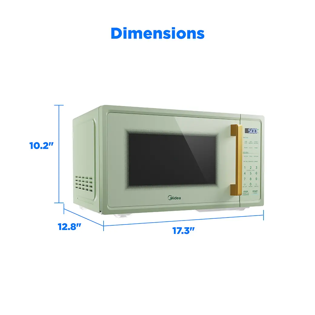 0.9 cu. ft. Countertop Microwave Oven (Sage Green) MMC09S5ASG