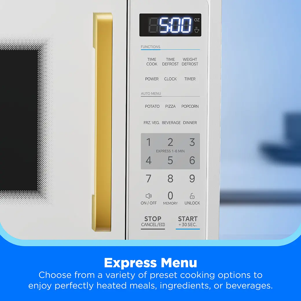 0.9 cu. ft. Countertop Microwave Oven (Milkshake) MMC09S5AWM