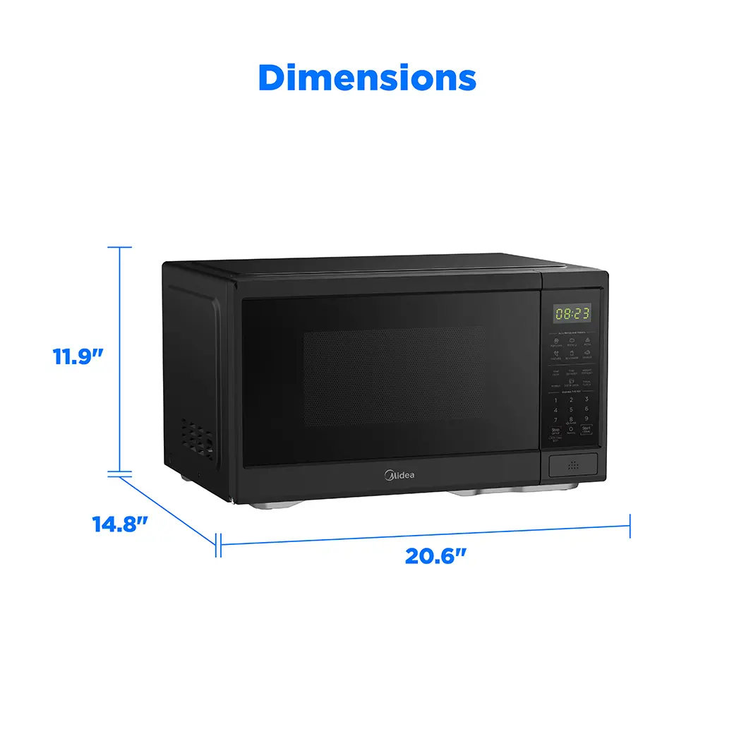 1.1 cu ft Countertop Microwave Oven MMC11S2ABB