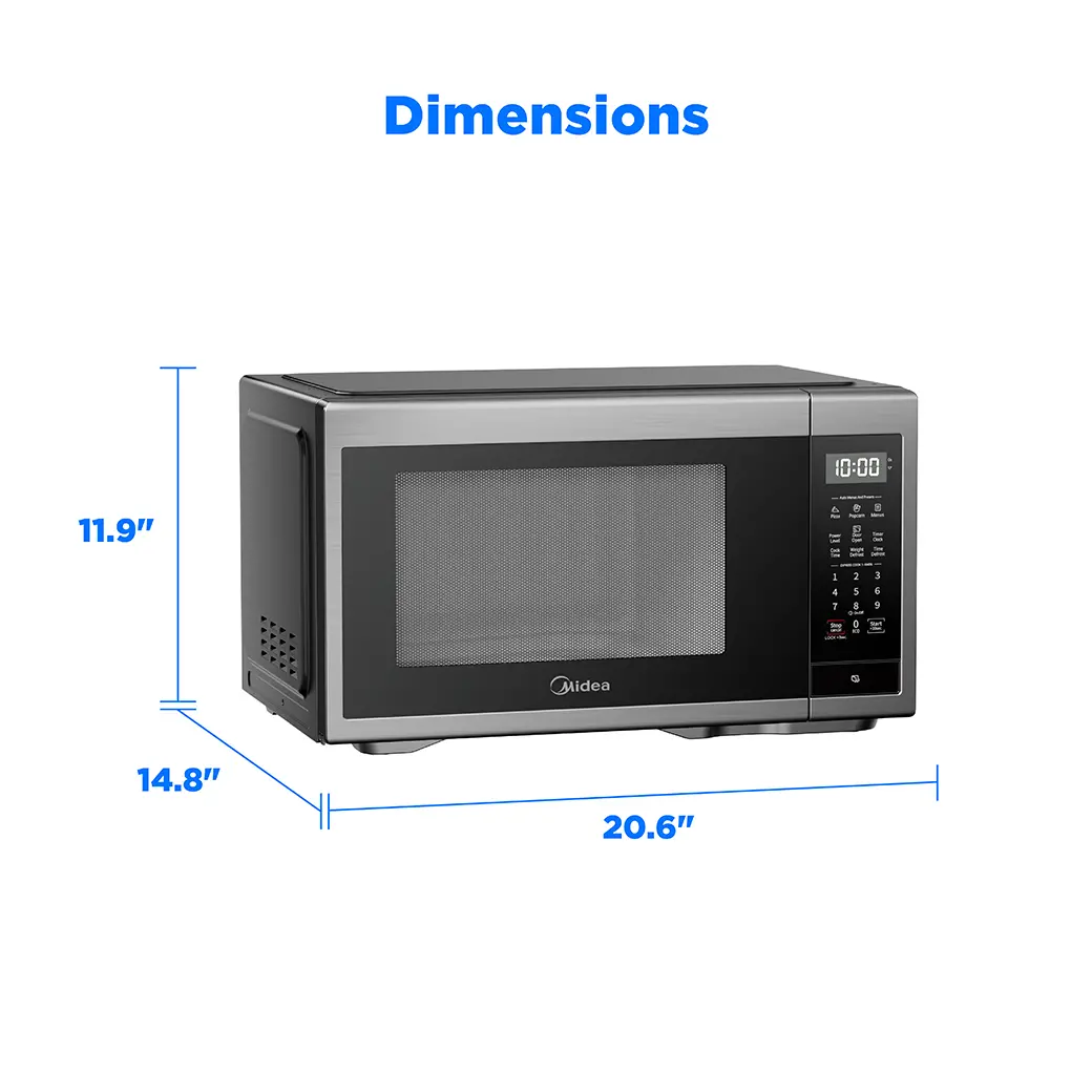 1.1 cu ft Countertop Microwave Oven MMC11S2AST