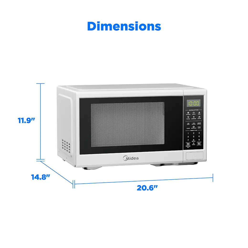 1.1 cu ft Countertop Microwave Oven MMC11S2AWW