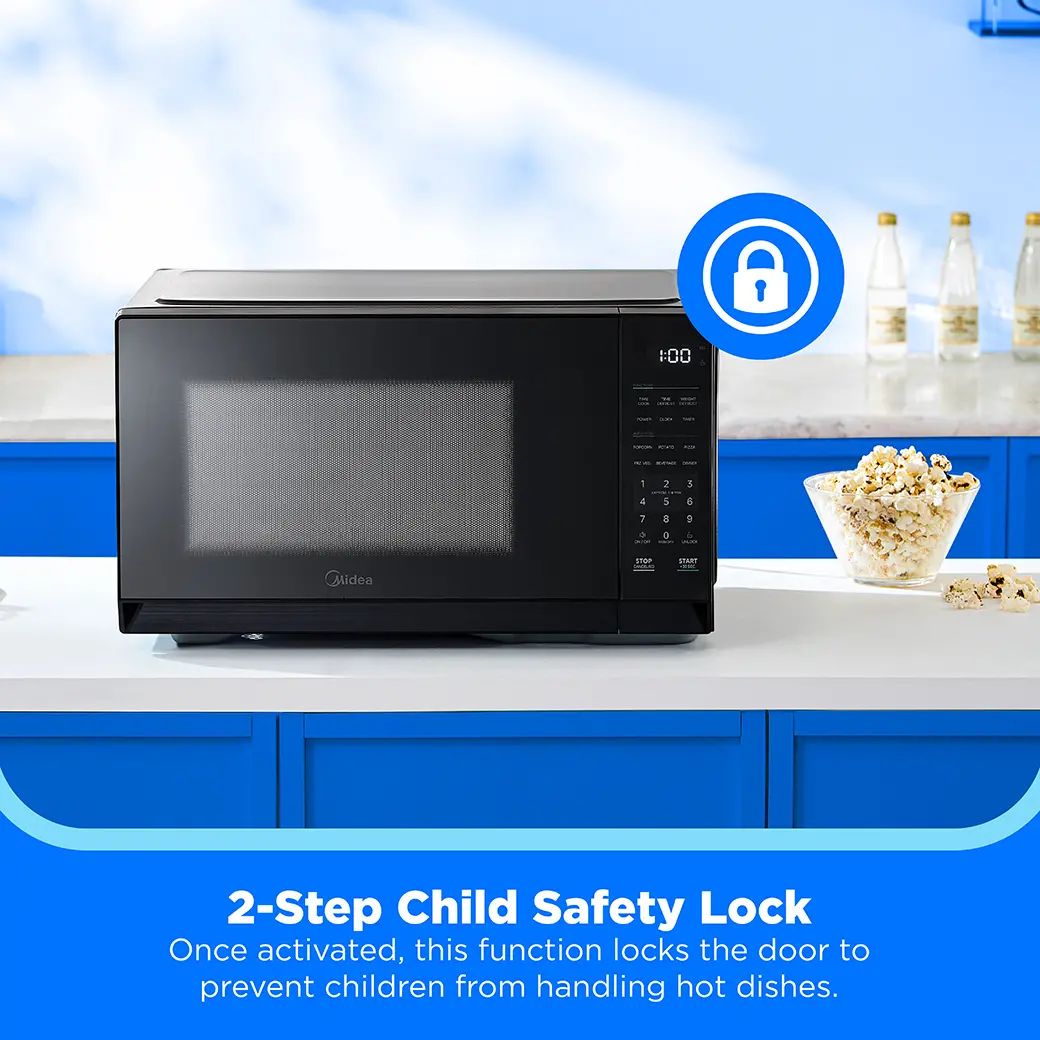 1.1 cu. ft. Countertop Microwave Oven (Black) MMC11S2BBB