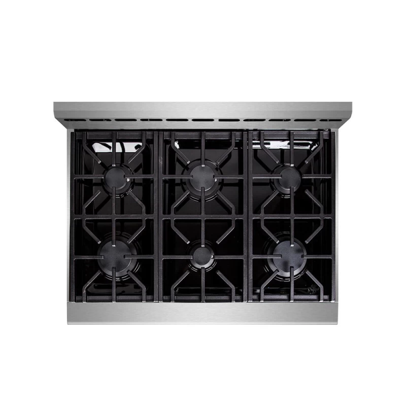 MM Series Dual Fuel Range- 6 German Sealed Burner with Convection Oven, 48 inch MMD4811