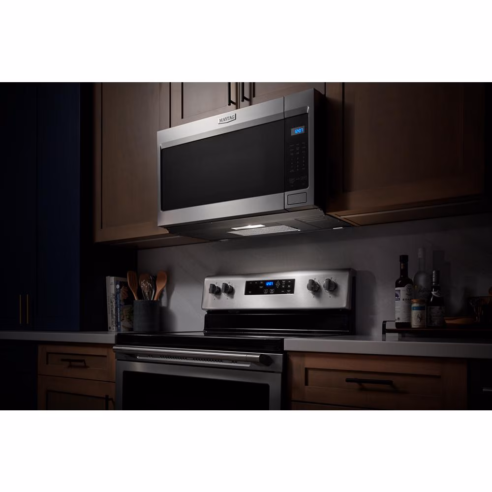 Over-The-Range Microwave with Non-Stick Interior Coating - 1.7 Cu. Ft. view 35