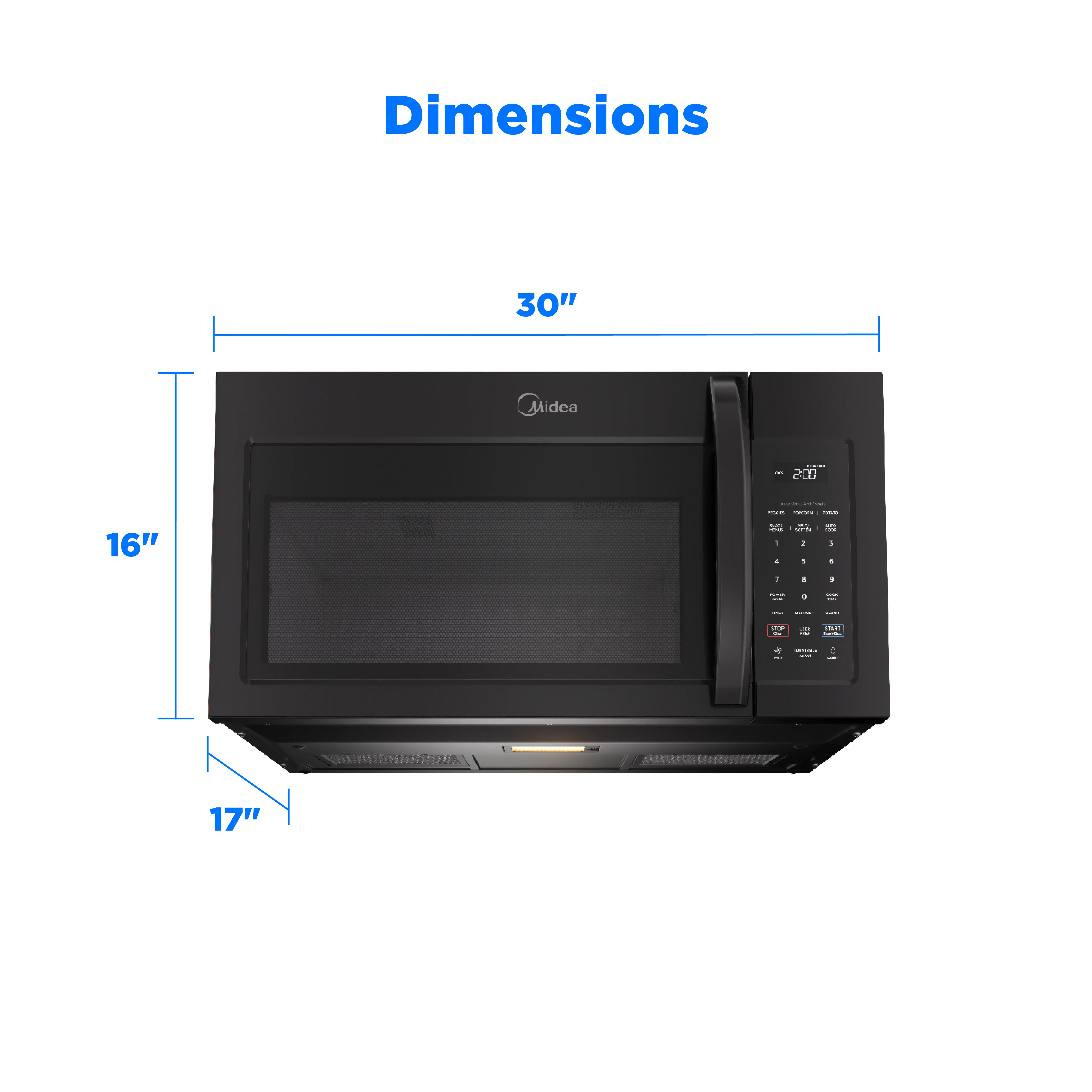 1.7 cu. ft. Over-the-Range Microwave MMO17S5ABB