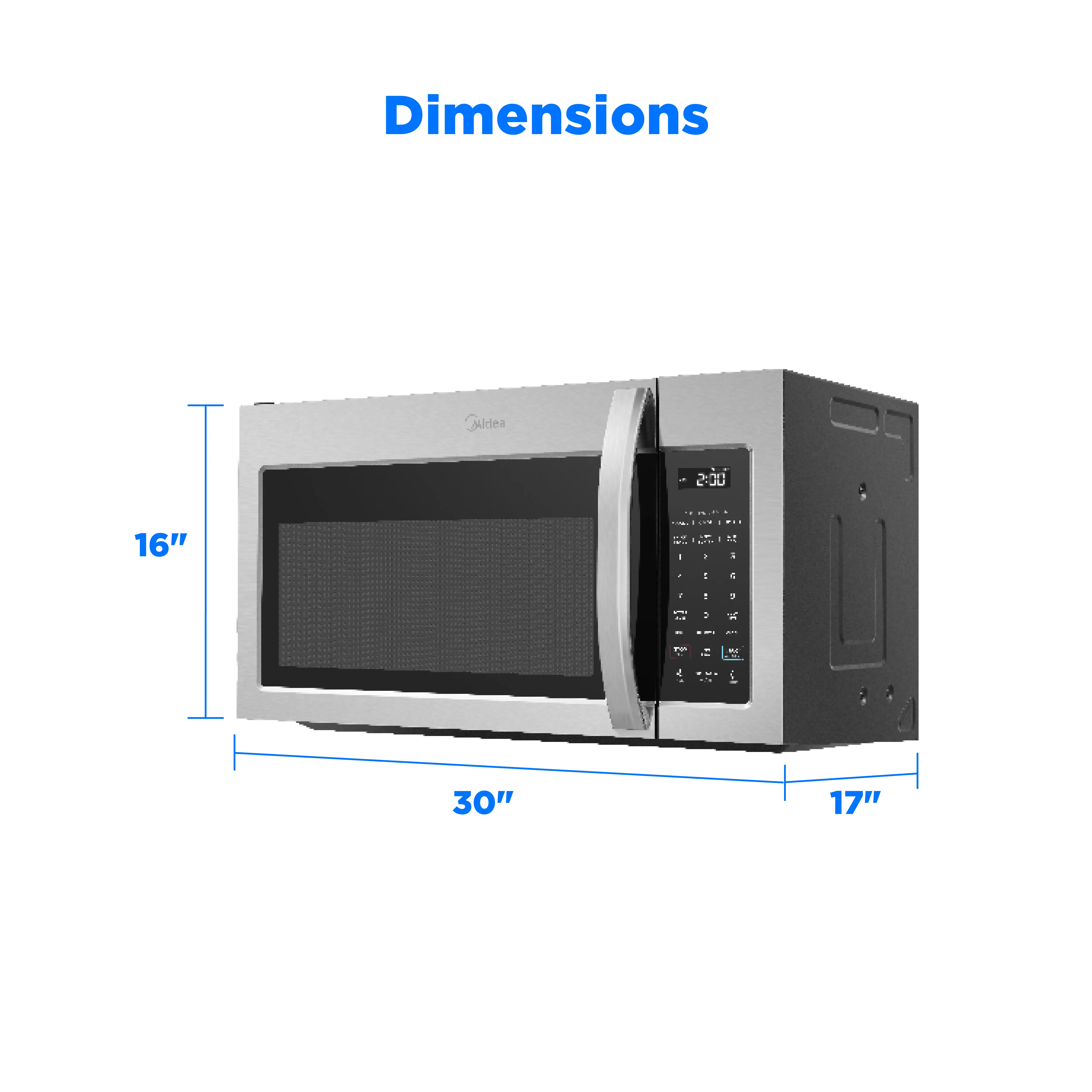 1.7 cu. ft. Over-the-Range Microwave MMO17S5AST