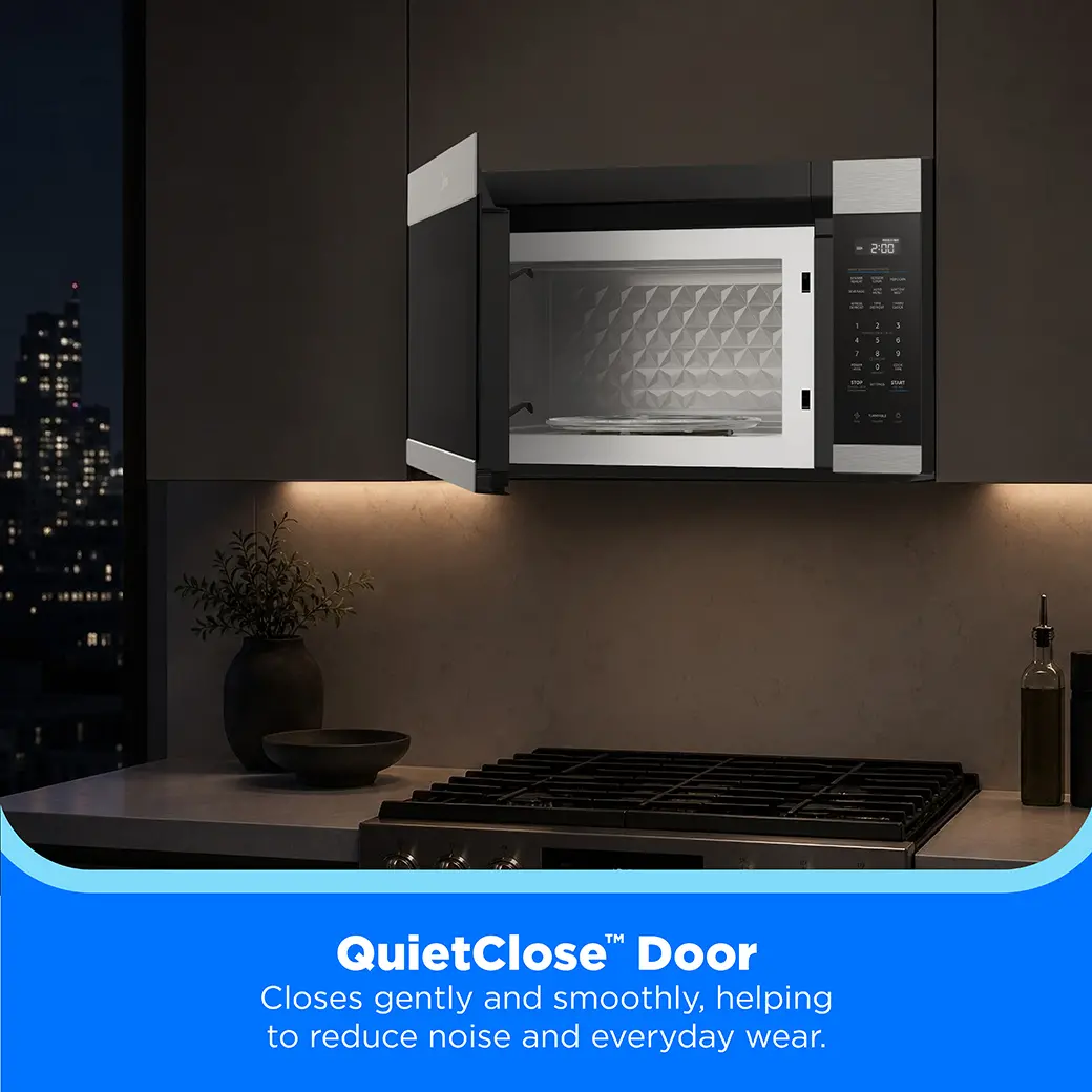 1.9 cu. ft. Over-the-Range Microwave with QuietClose™ Door and EasyInstall™ MMO19S4AST
