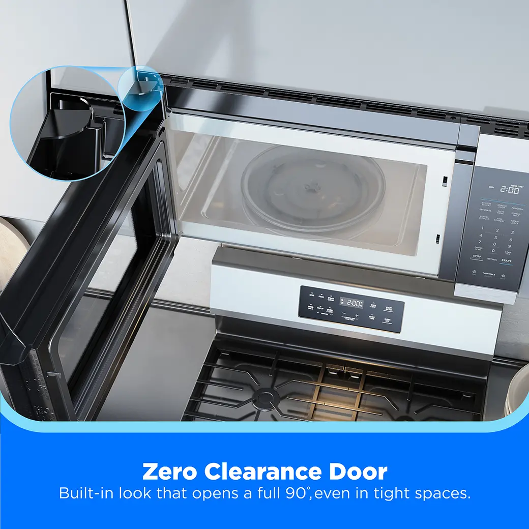 1.9 cu. ft. Over-the-Range Microwave with QuietClose™ Door and EasyInstall™ MMO19S4AST
