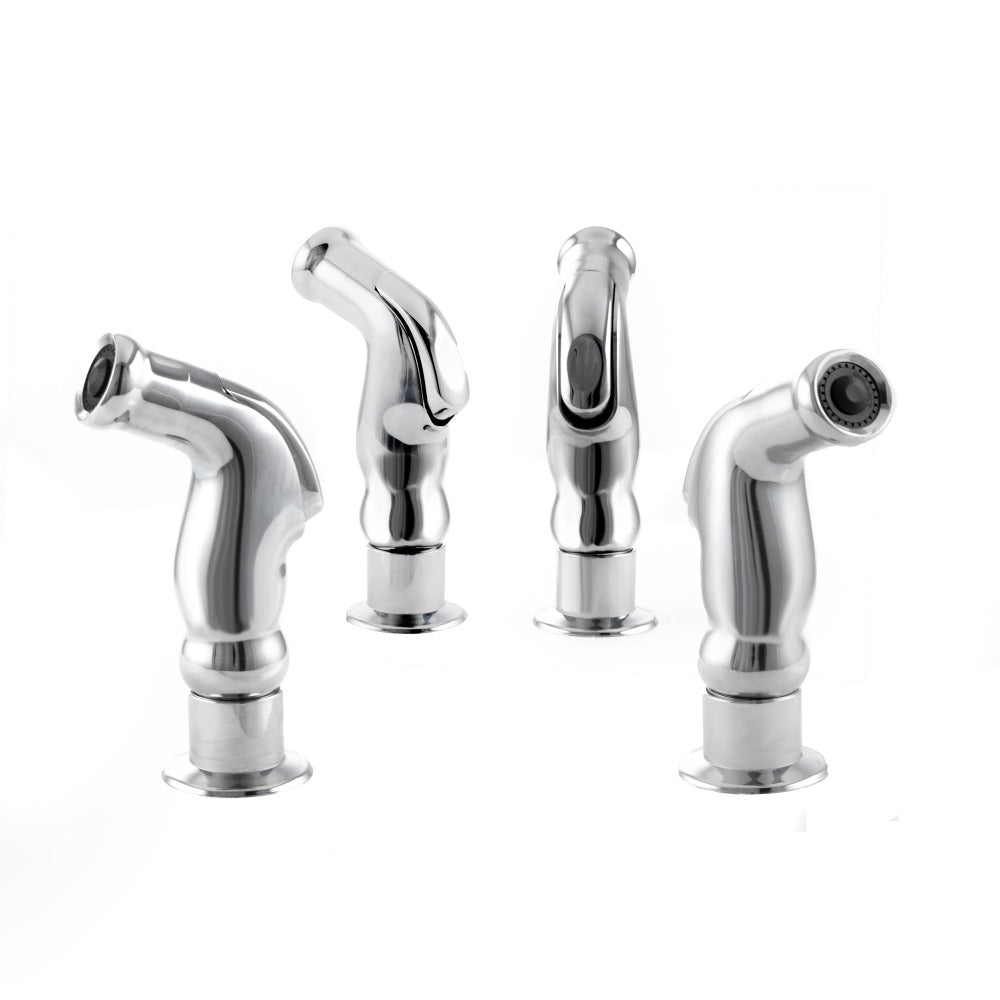 Mona Kitchen Faucet And Side Sprayer In Chrome MNAKFCH
