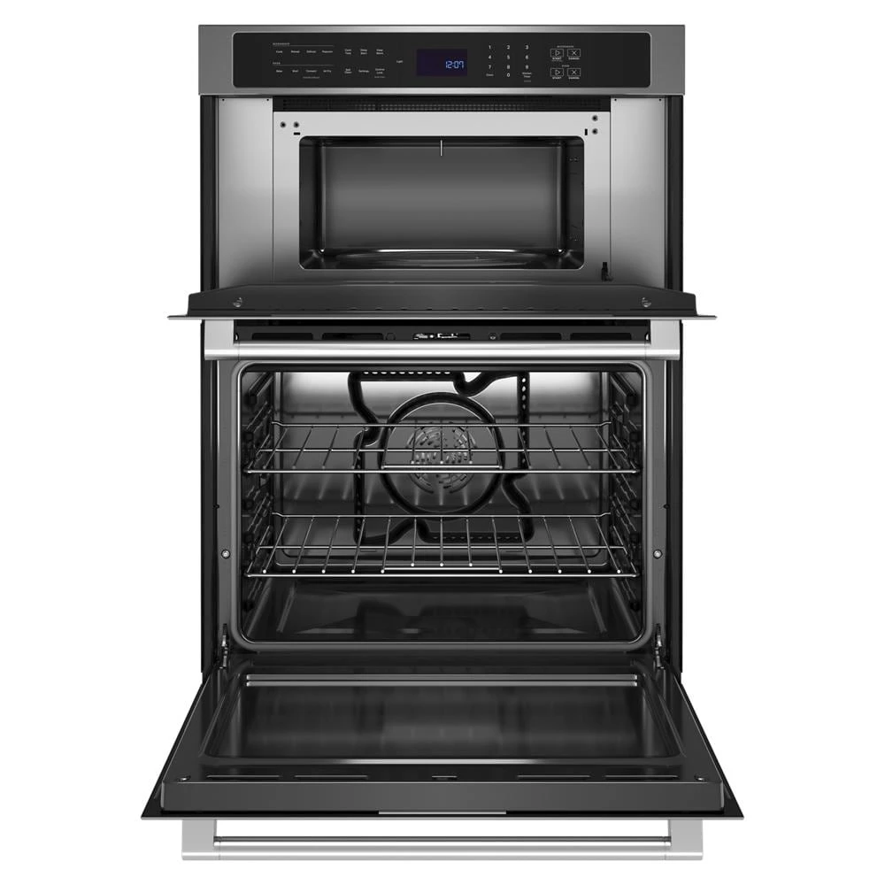 30-inch Wall Oven Microwave Combo with Air Fry and Basket - 6.4 cu. ft. view 3