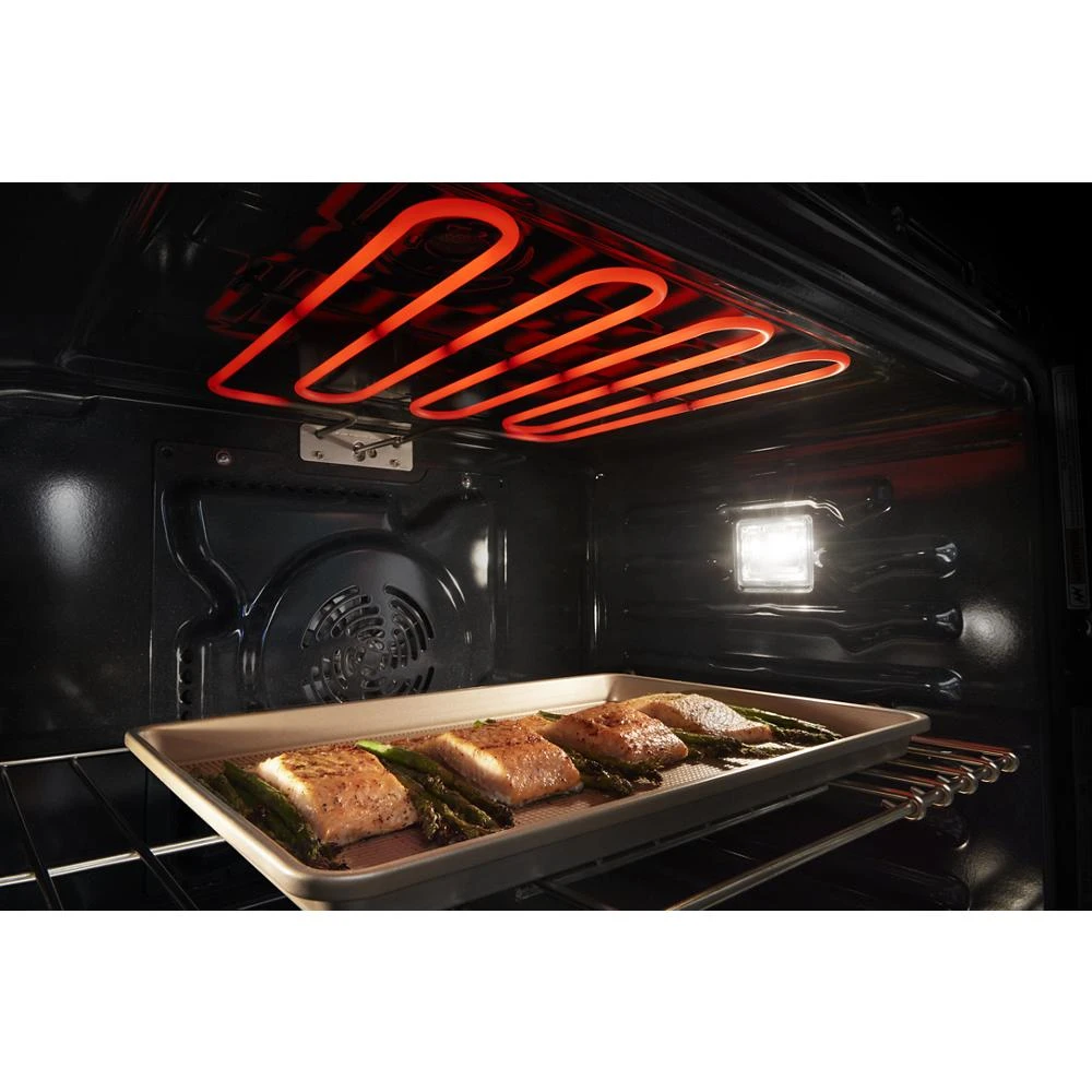 30-inch Double Wall Oven with Air Fry and Basket - 10 cu. ft. view 5