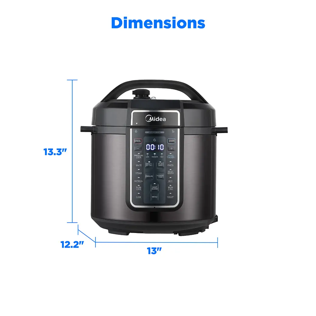 6 qt. 12-in-1 Pressure Cooker MPC6002SBSK