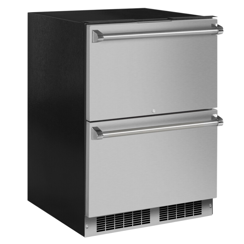 24-In Professional Built-In Refrigerated Drawers With Adjustable Dividers MPDR424IS71A